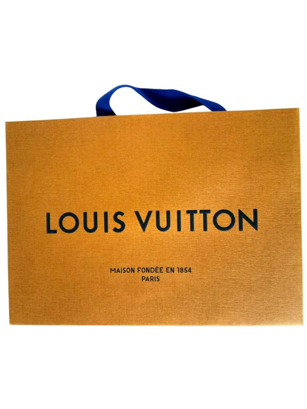 Authentic LOUIS VUITTON LV Shopper Paper Bag Tote Bags Orange Imperial SET of 5! - Picture 6 of 8